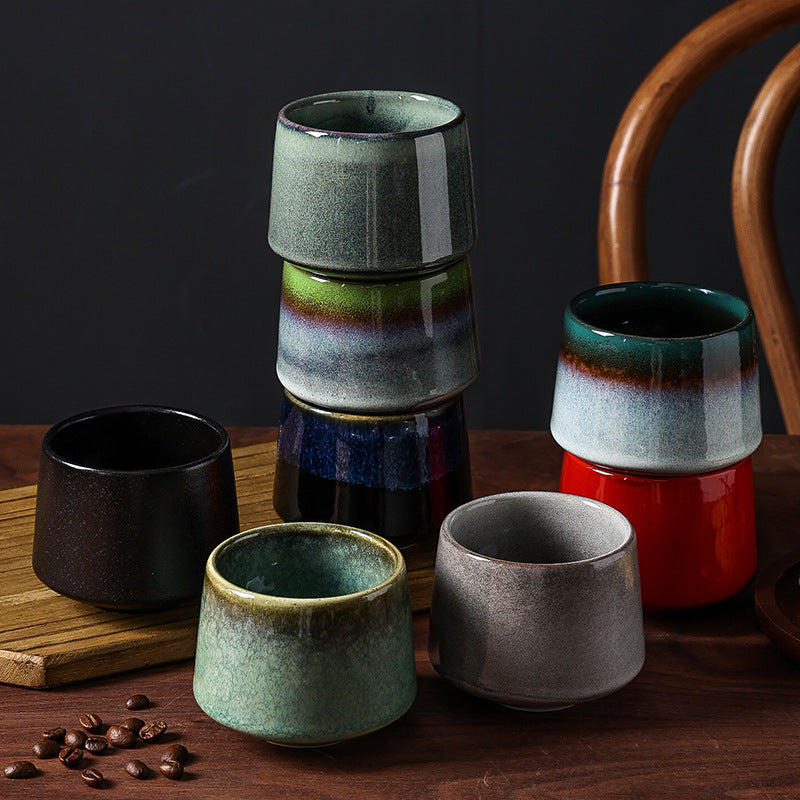 Japanese Kiln-Glazed Ceramic Tea Cup | Matcha, Coffee & Tea | 225ml